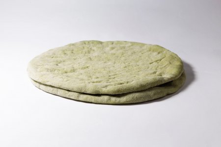 Pizza semintegrale con alga spirulina e lievito madre - 2pz